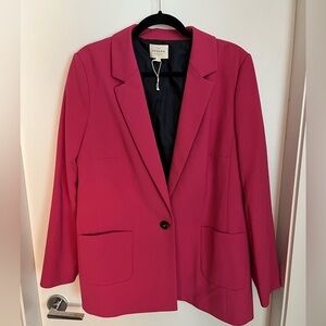 Elegant Pink Women's Blazer